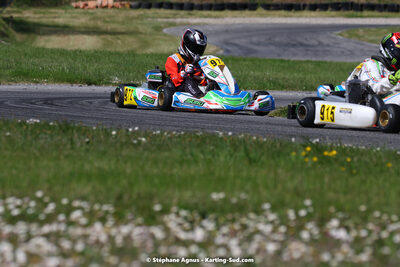 16 & 17/04/2022 : 3ème manche du Championnat du Sud 2022 au circuit d’Aigues-Vives (photos Stéphane Agnus) 2022 — karting