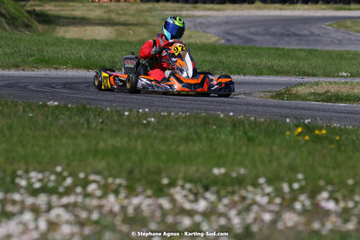 16 & 17/04/2022 : 3ème manche du Championnat du Sud 2022 au circuit d’Aigues-Vives (photos Stéphane Agnus) 2022 — karting