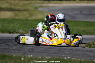 16 & 17/04/2022 : 3ème manche du Championnat du Sud 2022 au circuit d’Aigues-Vives (photos Stéphane Agnus) 2022 — karting