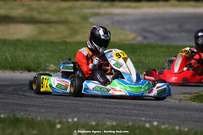 16 & 17/04/2022 : 3ème manche du Championnat du Sud 2022 au circuit d’Aigues-Vives (photos Stéphane Agnus) 2022 — karting