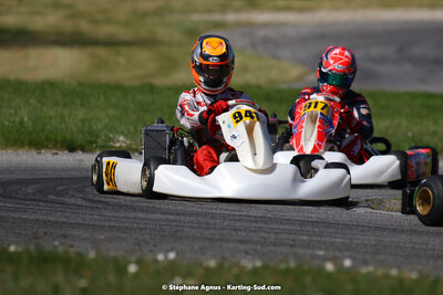 16 & 17/04/2022 : 3ème manche du Championnat du Sud 2022 au circuit d’Aigues-Vives (photos Stéphane Agnus) 2022 — karting