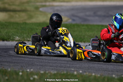 16 & 17/04/2022 : 3ème manche du Championnat du Sud 2022 au circuit d’Aigues-Vives (photos Stéphane Agnus) 2022 — karting