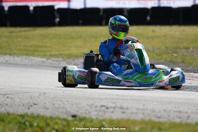 16 & 17/04/2022 : 3ème manche du Championnat du Sud 2022 au circuit d’Aigues-Vives (photos Stéphane Agnus) 2022 — karting