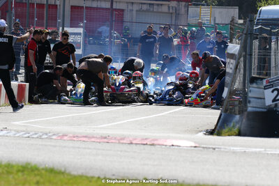 16 & 17/04/2022 : 3ème manche du Championnat du Sud 2022 au circuit d’Aigues-Vives (photos Stéphane Agnus) 2022 — karting