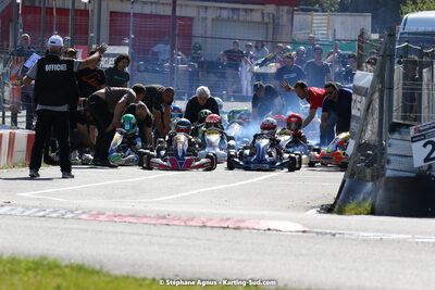 16 & 17/04/2022 : 3ème manche du Championnat du Sud 2022 au circuit d’Aigues-Vives (photos Stéphane Agnus) 2022 — karting
