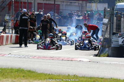 16 & 17/04/2022 : 3ème manche du Championnat du Sud 2022 au circuit d’Aigues-Vives (photos Stéphane Agnus) 2022 — karting