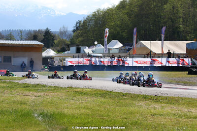 16 & 17/04/2022 : 3ème manche du Championnat du Sud 2022 au circuit d’Aigues-Vives (photos Stéphane Agnus) 2022 — karting