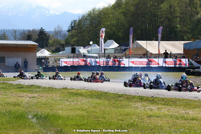 16 & 17/04/2022 : 3ème manche du Championnat du Sud 2022 au circuit d’Aigues-Vives (photos Stéphane Agnus) 2022 — karting