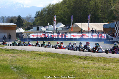 16 & 17/04/2022 : 3ème manche du Championnat du Sud 2022 au circuit d’Aigues-Vives (photos Stéphane Agnus) 2022 — karting