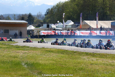 16 & 17/04/2022 : 3ème manche du Championnat du Sud 2022 au circuit d’Aigues-Vives (photos Stéphane Agnus) 2022 — karting