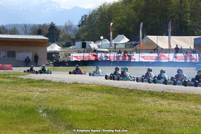 16 & 17/04/2022 : 3ème manche du Championnat du Sud 2022 au circuit d’Aigues-Vives (photos Stéphane Agnus) 2022 — karting