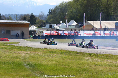16 & 17/04/2022 : 3ème manche du Championnat du Sud 2022 au circuit d’Aigues-Vives (photos Stéphane Agnus) 2022 — karting