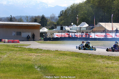 16 & 17/04/2022 : 3ème manche du Championnat du Sud 2022 au circuit d’Aigues-Vives (photos Stéphane Agnus) 2022 — karting