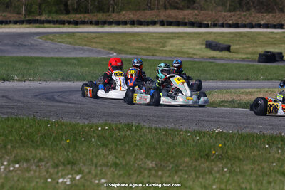 16 & 17/04/2022 : 3ème manche du Championnat du Sud 2022 au circuit d’Aigues-Vives (photos Stéphane Agnus) 2022 — karting