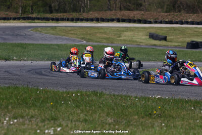 16 & 17/04/2022 : 3ème manche du Championnat du Sud 2022 au circuit d’Aigues-Vives (photos Stéphane Agnus) 2022 — karting