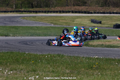 16 & 17/04/2022 : 3ème manche du Championnat du Sud 2022 au circuit d’Aigues-Vives (photos Stéphane Agnus) 2022 — karting
