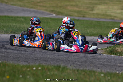 16 & 17/04/2022 : 3ème manche du Championnat du Sud 2022 au circuit d’Aigues-Vives (photos Stéphane Agnus) 2022 — karting