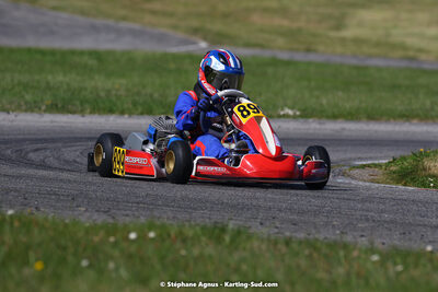 16 & 17/04/2022 : 3ème manche du Championnat du Sud 2022 au circuit d’Aigues-Vives (photos Stéphane Agnus) 2022 — karting