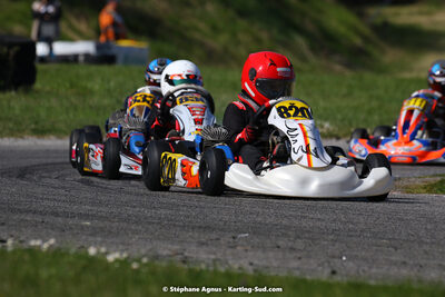 16 & 17/04/2022 : 3ème manche du Championnat du Sud 2022 au circuit d’Aigues-Vives (photos Stéphane Agnus) 2022 — karting