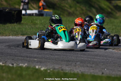 16 & 17/04/2022 : 3ème manche du Championnat du Sud 2022 au circuit d’Aigues-Vives (photos Stéphane Agnus) 2022 — karting