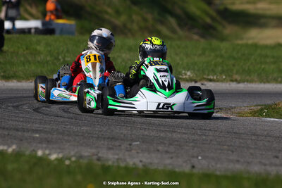 16 & 17/04/2022 : 3ème manche du Championnat du Sud 2022 au circuit d’Aigues-Vives (photos Stéphane Agnus) 2022 — karting