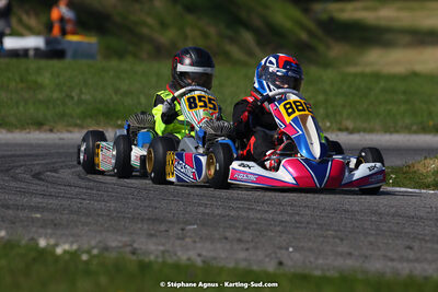 16 & 17/04/2022 : 3ème manche du Championnat du Sud 2022 au circuit d’Aigues-Vives (photos Stéphane Agnus) 2022 — karting