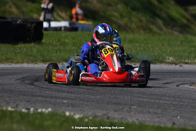 16 & 17/04/2022 : 3ème manche du Championnat du Sud 2022 au circuit d’Aigues-Vives (photos Stéphane Agnus) 2022 — karting