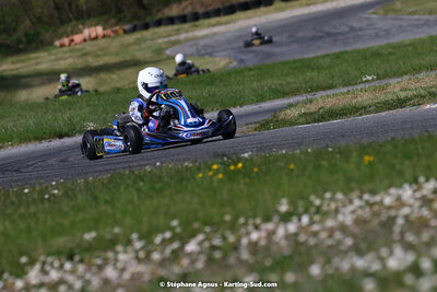 16 & 17/04/2022 : 3ème manche du Championnat du Sud 2022 au circuit d’Aigues-Vives (photos Stéphane Agnus) 2022 — karting