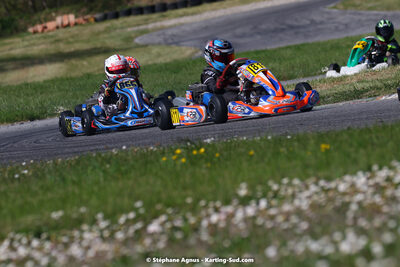 16 & 17/04/2022 : 3ème manche du Championnat du Sud 2022 au circuit d’Aigues-Vives (photos Stéphane Agnus) 2022 — karting