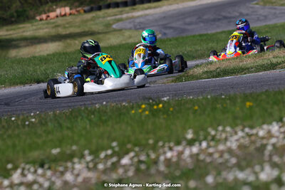 16 & 17/04/2022 : 3ème manche du Championnat du Sud 2022 au circuit d’Aigues-Vives (photos Stéphane Agnus) 2022 — karting