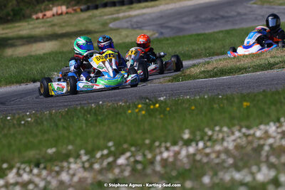 16 & 17/04/2022 : 3ème manche du Championnat du Sud 2022 au circuit d’Aigues-Vives (photos Stéphane Agnus) 2022 — karting