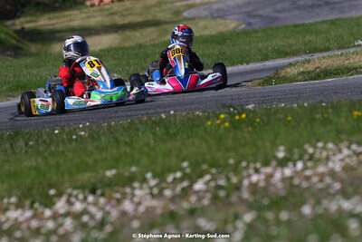 16 & 17/04/2022 : 3ème manche du Championnat du Sud 2022 au circuit d’Aigues-Vives (photos Stéphane Agnus) 2022 — karting