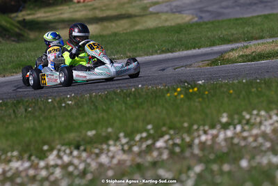 16 & 17/04/2022 : 3ème manche du Championnat du Sud 2022 au circuit d’Aigues-Vives (photos Stéphane Agnus) 2022 — karting