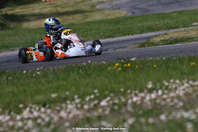 16 & 17/04/2022 : 3ème manche du Championnat du Sud 2022 au circuit d’Aigues-Vives (photos Stéphane Agnus) 2022 — karting
