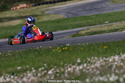 16 & 17/04/2022 : 3ème manche du Championnat du Sud 2022 au circuit d’Aigues-Vives (photos Stéphane Agnus) 2022 — karting