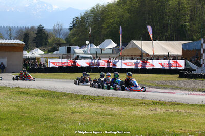 16 & 17/04/2022 : 3ème manche du Championnat du Sud 2022 au circuit d’Aigues-Vives (photos Stéphane Agnus) 2022 — karting