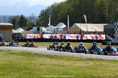 16 & 17/04/2022 : 3ème manche du Championnat du Sud 2022 au circuit d’Aigues-Vives (photos Stéphane Agnus) 2022 — karting