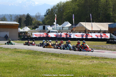 16 & 17/04/2022 : 3ème manche du Championnat du Sud 2022 au circuit d’Aigues-Vives (photos Stéphane Agnus) 2022 — karting
