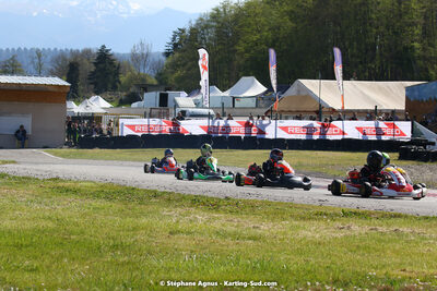 16 & 17/04/2022 : 3ème manche du Championnat du Sud 2022 au circuit d’Aigues-Vives (photos Stéphane Agnus) 2022 — karting