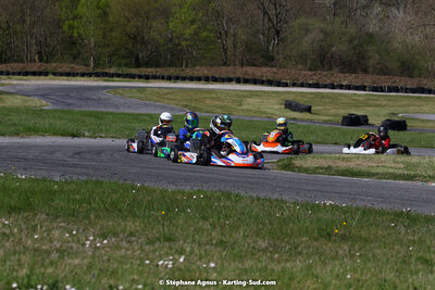 16 & 17/04/2022 : 3ème manche du Championnat du Sud 2022 au circuit d’Aigues-Vives (photos Stéphane Agnus) 2022 — karting