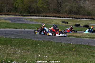 16 & 17/04/2022 : 3ème manche du Championnat du Sud 2022 au circuit d’Aigues-Vives (photos Stéphane Agnus) 2022 — karting