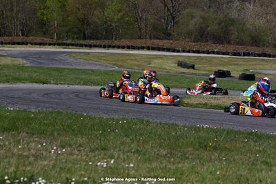 16 & 17/04/2022 : 3ème manche du Championnat du Sud 2022 au circuit d’Aigues-Vives (photos Stéphane Agnus) 2022 — karting
