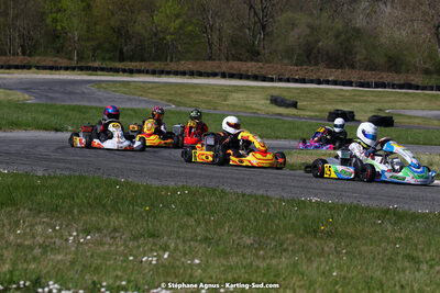 16 & 17/04/2022 : 3ème manche du Championnat du Sud 2022 au circuit d’Aigues-Vives (photos Stéphane Agnus) 2022 — karting