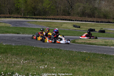 16 & 17/04/2022 : 3ème manche du Championnat du Sud 2022 au circuit d’Aigues-Vives (photos Stéphane Agnus) 2022 — karting