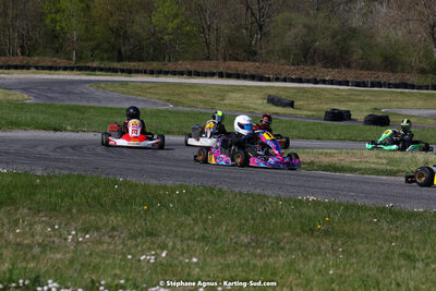 16 & 17/04/2022 : 3ème manche du Championnat du Sud 2022 au circuit d’Aigues-Vives (photos Stéphane Agnus) 2022 — karting