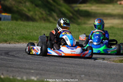 16 & 17/04/2022 : 3ème manche du Championnat du Sud 2022 au circuit d’Aigues-Vives (photos Stéphane Agnus) 2022 — karting