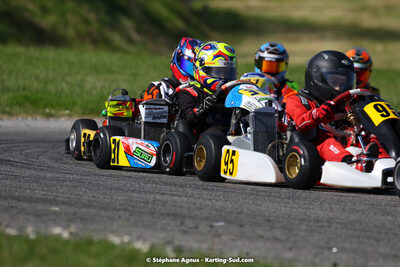 16 & 17/04/2022 : 3ème manche du Championnat du Sud 2022 au circuit d’Aigues-Vives (photos Stéphane Agnus) 2022 — karting