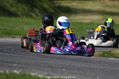 16 & 17/04/2022 : 3ème manche du Championnat du Sud 2022 au circuit d’Aigues-Vives (photos Stéphane Agnus) 2022 — karting