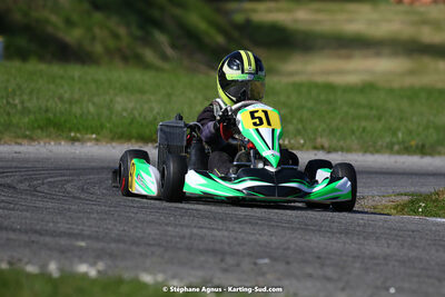 16 & 17/04/2022 : 3ème manche du Championnat du Sud 2022 au circuit d’Aigues-Vives (photos Stéphane Agnus) 2022 — karting