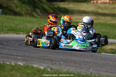 16 & 17/04/2022 : 3ème manche du Championnat du Sud 2022 au circuit d’Aigues-Vives (photos Stéphane Agnus) 2022 — karting